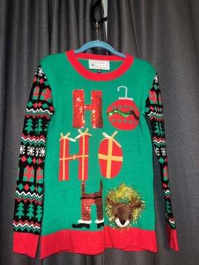 Ugly Christmas Sweater Xmas Size Medium